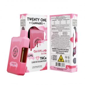 Twenty One THCA Cannabis Liquid Diamonds Disposable 3.5ML - Image 8