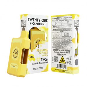 Alternative view of Twenty One THCA Cannabis Liquid Diamonds Disposable 3.5ML