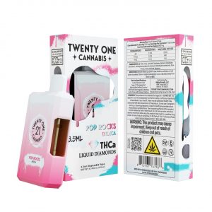 Twenty One THCA Cannabis Liquid Diamonds Disposable 3.5ML - Image 4