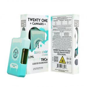 Twenty One THCA Cannabis Liquid Diamonds Disposable 3.5ML - Image 6