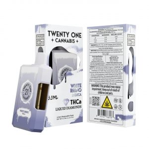 Twenty One THCA Cannabis Liquid Diamonds Disposable 3.5ML - Image 7