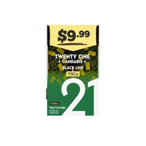 Alternative view of Twenty One THCA Pre Priced Cartridges 1G