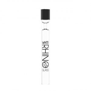 Alternative view of White Rhino Chillum With Silicone Cap – 25CT Display