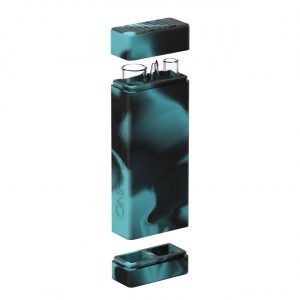 White Rhino Dual Original Silicone Container w/ Glass Straw & Chillum – Assorted Colors 21CT Display - Image 9