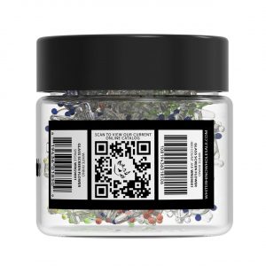 Alternative view of White Rhino Glass Screen Flower – 400CT Jar