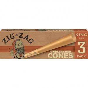 Zig Zag Cones King Size 1PK-3CT