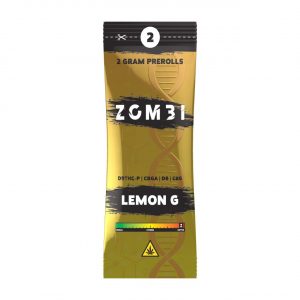 Alternative view of Zombi D9/THC-P/CBGA/DB/CBG Prerolls 4G 2CT