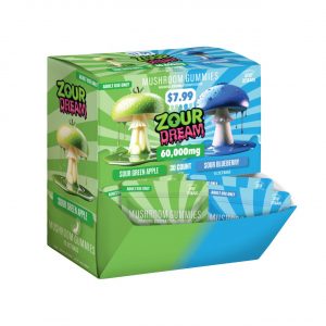 Alternative view of Zour Dream Edible Mushroom Gummies 60000MG – 30CT