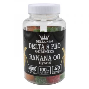 Delta King Delta 8 Pro 4000mg Gummies - 40ct