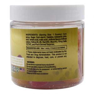 Delta King Delta 10 1500mg Gummies - 20ct/Jar - Image 11