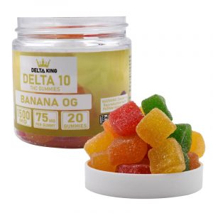 Delta King Delta 10 1500mg Gummies - 20ct/Jar - Image 10
