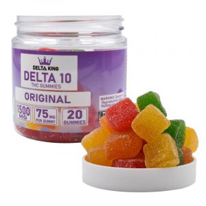 Delta King Delta 10 1500mg Gummies - 20ct/Jar - Image 26