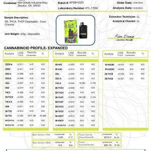 Faded Platinum Blend THC-A THC-P Delta 8 Disposable - 8.8ml - Image 13