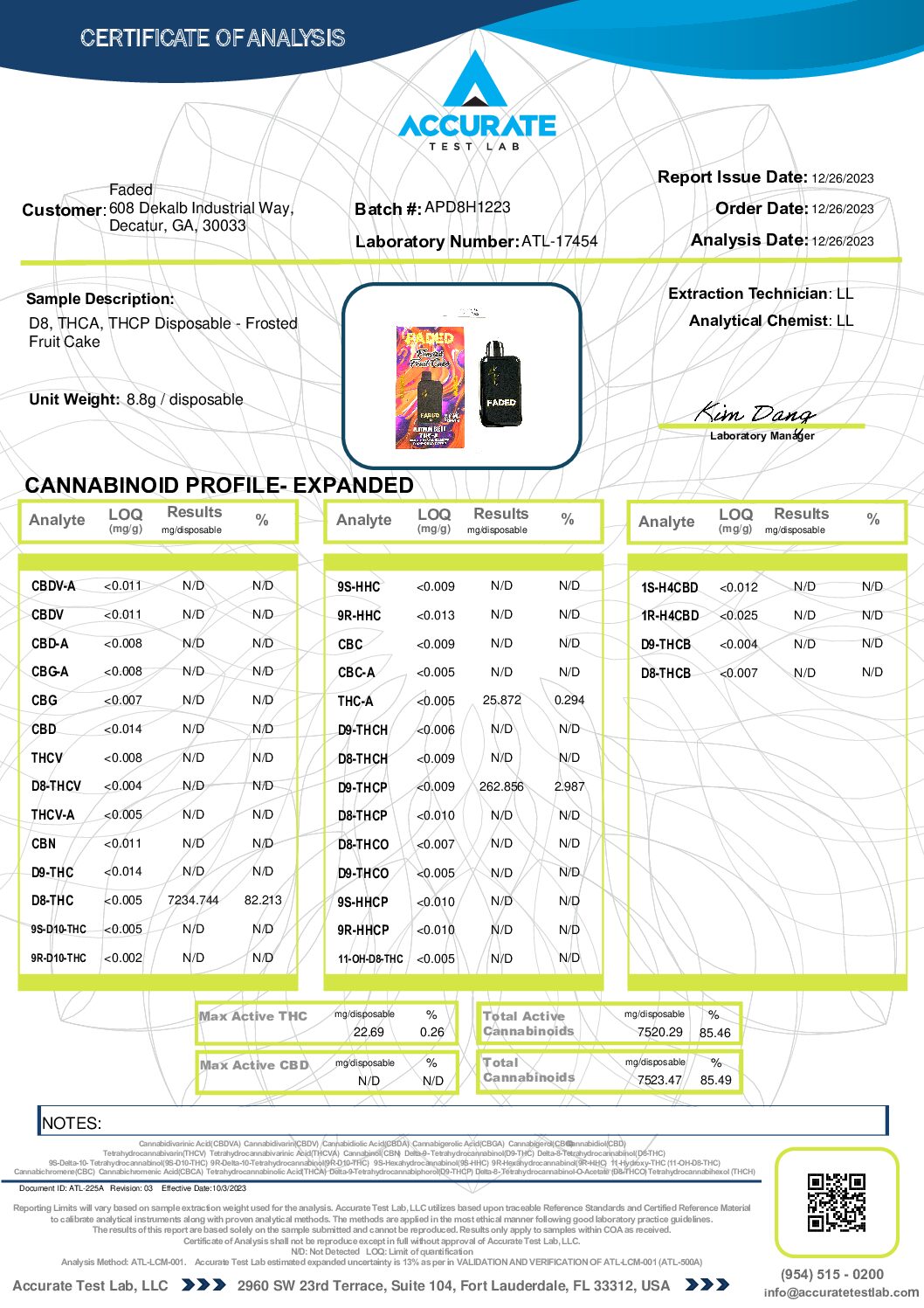 Faded Platinum Blend THC-A THC-P Delta 8 Disposable - 8.8ml - Image 15