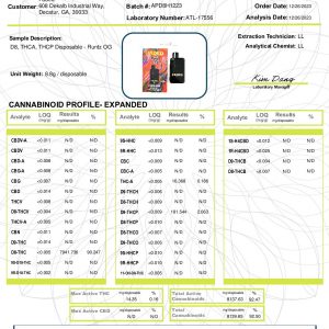 Faded Platinum Blend THC-A THC-P Delta 8 Disposable - 8.8ml - Image 19