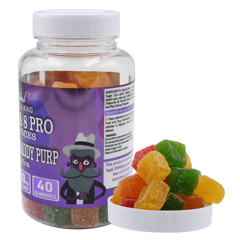 Delta King Delta 8 Pro 4000mg Gummies - 40ct - Image 14