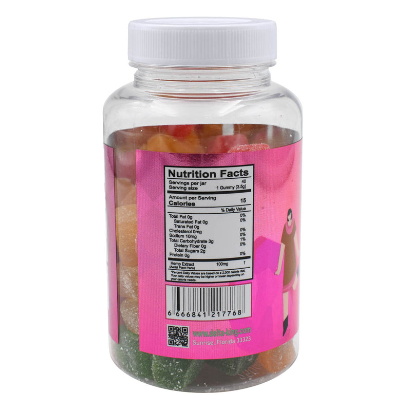 Delta King Delta 8 Pro 4000mg Gummies - 40ct - Image 19