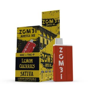 Zombi Monster Box THC-P/D8 Disposable – 6G - Image 7