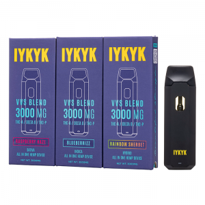 IYKYK VVS Blend THC-A + D8 + THC-P Disposable | 3G