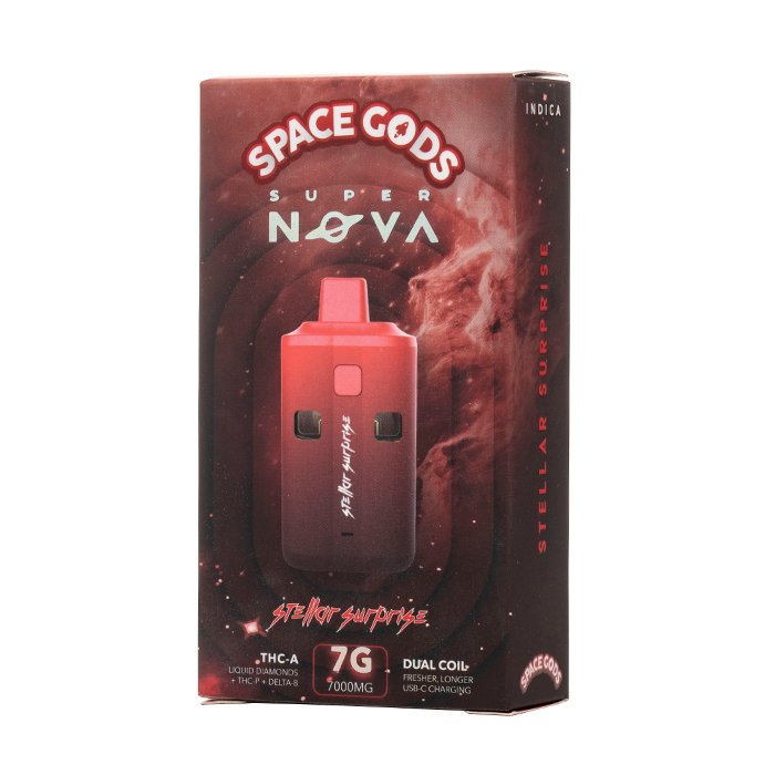 Space Gods Super Nova THC-A Liquid Diamonds Disposable | 7G - Image 2
