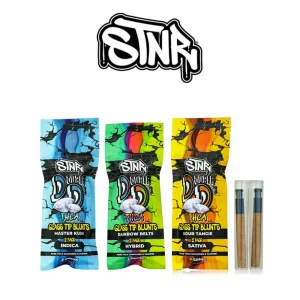 STNR Double D's THC-A Glass Tip Blunts | 2PK