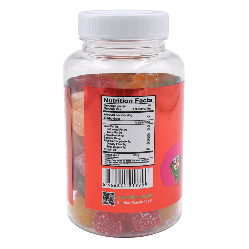 Delta King Delta 8 Pro 4000mg Gummies - 40ct - Image 39