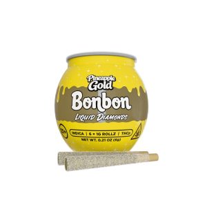 Alternative view of Bonbon THCP Liquid Diamonds Prerolls 1G-6CT