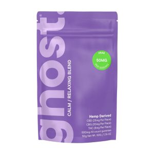 Ghost Wellness Blend Calm/Relaxing Gummies 500MG – 10CT