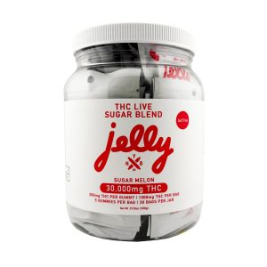 Alternative view of Jelly THC Sugar Blend Gummies Jar 30,000MG
