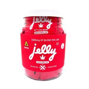 Jelly XP D9 Live Resin Blend Gummies Jar 3000MG
