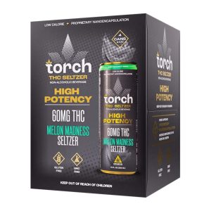 Alternative view of TORCH Seltzer THC+CBD 60MG