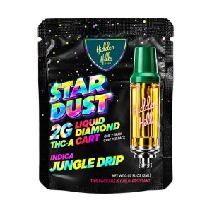 Alternative view of Hidden Hills Star Dust Liquid Diamond THC-A Cartridge 2G