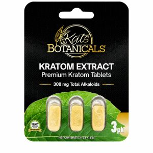 Kats Botanicals Kratom Tablets 300MG-3CT