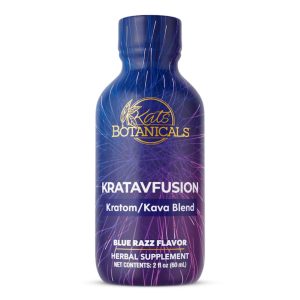 Kats Kratom Kava Shots 150MG -1CT Blue Razz