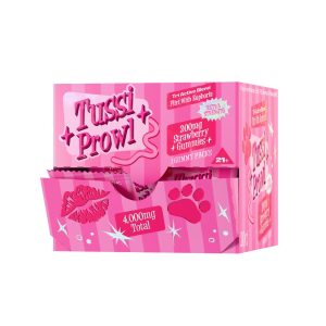 Tussi Prowl Euphoria Extra Strength Blend Gummies 4000MG -20CT Strawberry